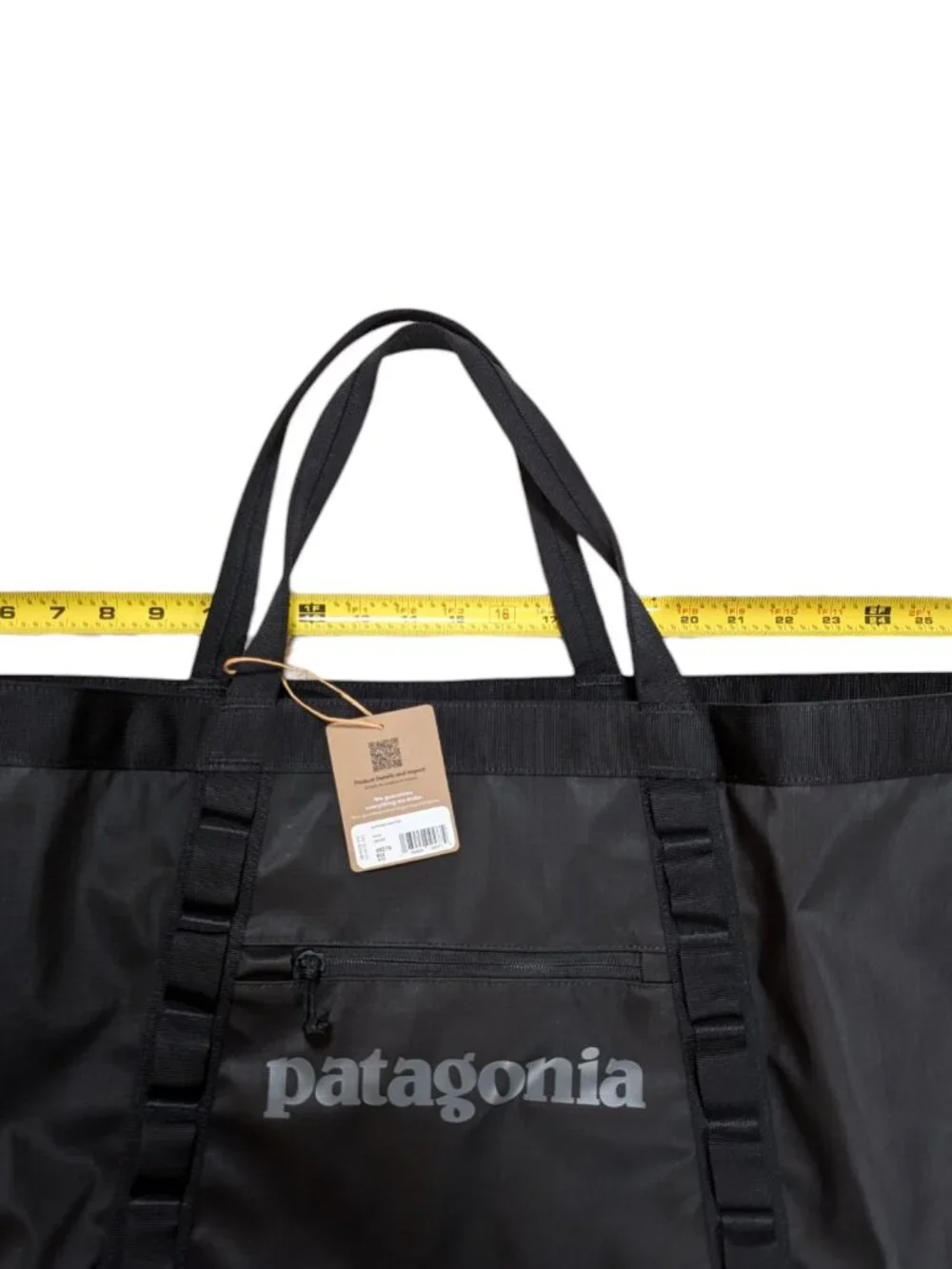 Patagonia Black Hole Gear Tote 61L Bag Case Ski Bag Oversized Tote New w/Tags
